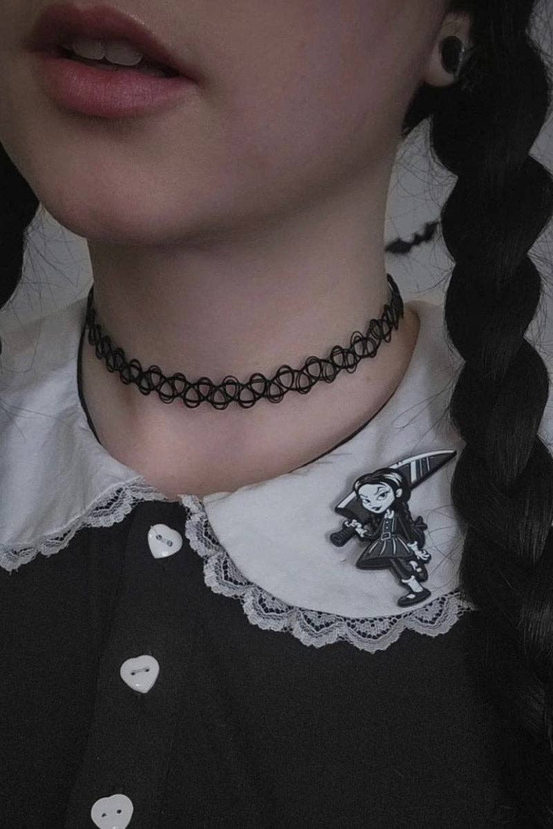 Death's Darling Enamel Pin Accessories - Gothic & Alternative Gift - Haunted