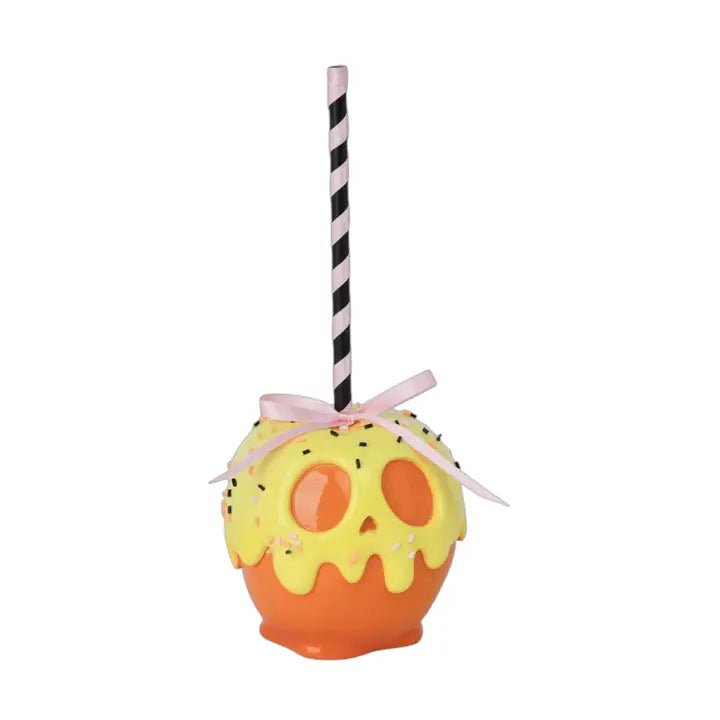 December Diamonds 9-Inch Poison Candy Apples, Set of 3 Home Decor - Gothic & Alternative Gift - Haunted
