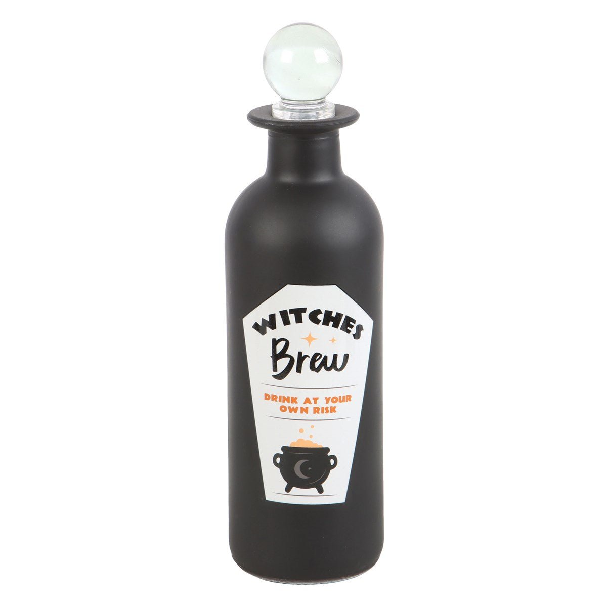 Decorative Witches Brew Glass Potion Bottle home décor - Gothic & Alternative Gift - Haunted