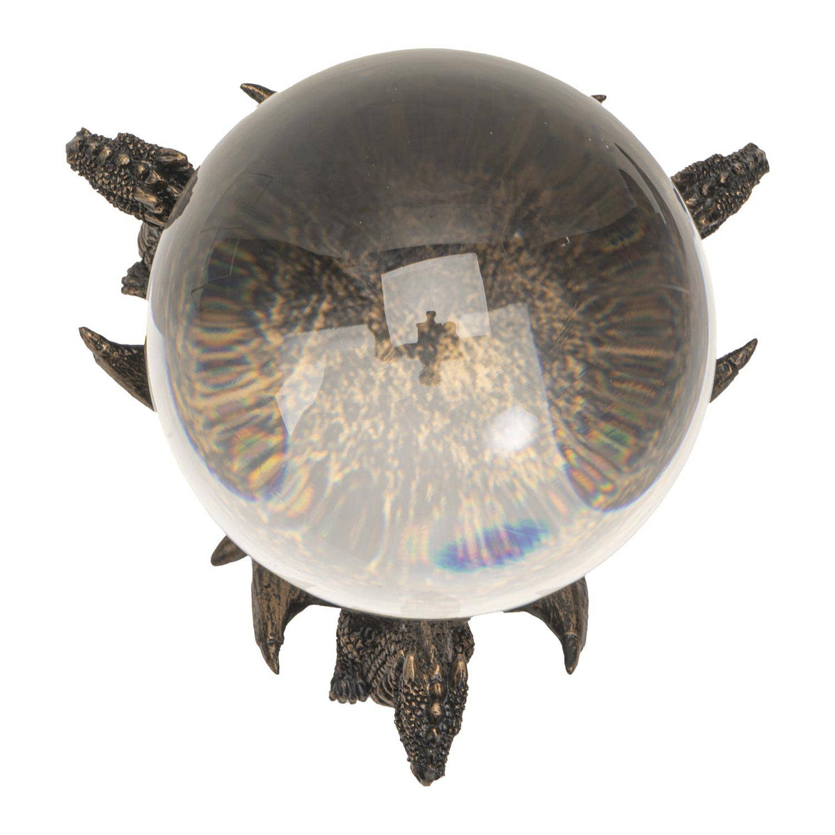 Dragon Gazing Crystal Ball Crystal - Gothic & Alternative Gift - Haunted