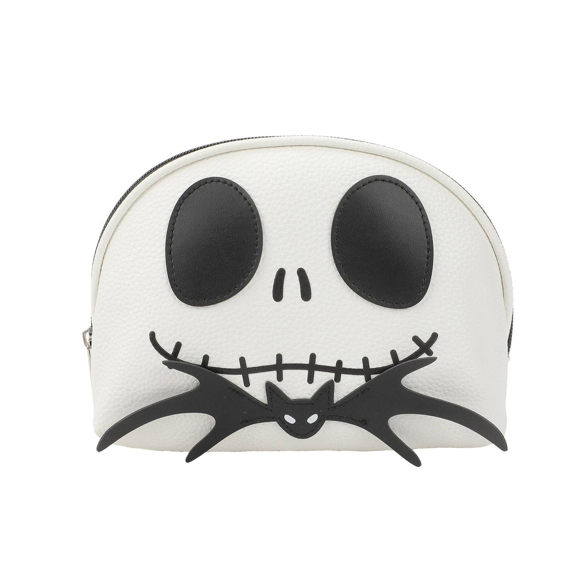 Nightmare Before Christmas Jack Skellington White Cosmetic Bag