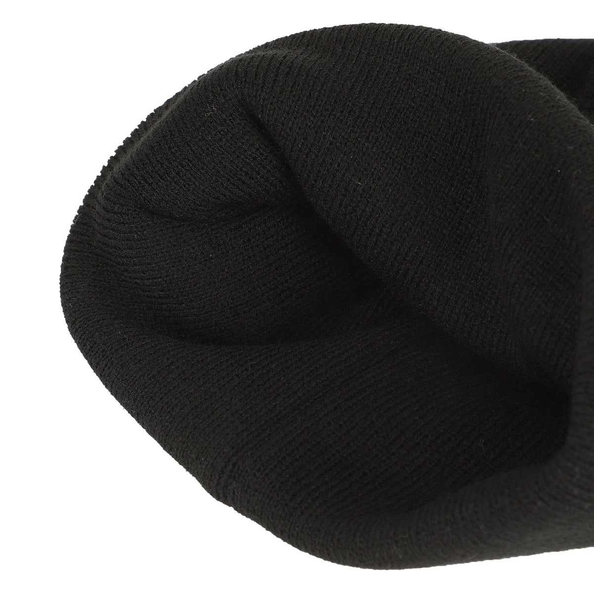 Stranger Things Hellfire Club Black Embroidered Knit Beanie