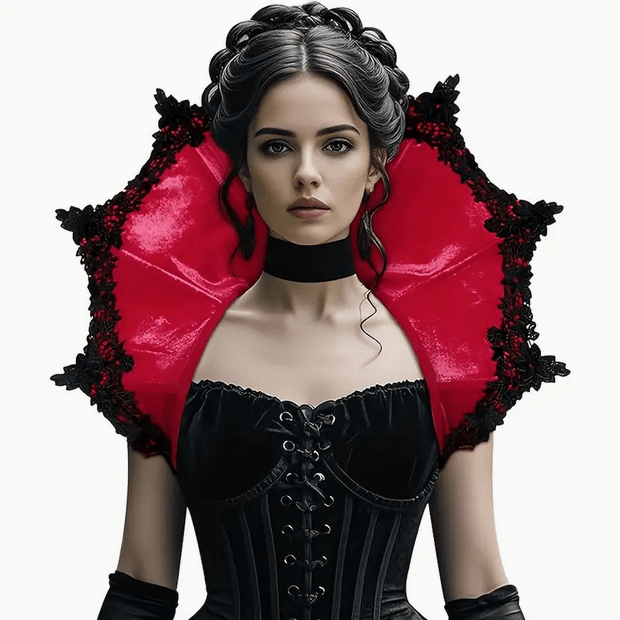 Elegant and Mysterious Victorian Gothic Vampire Collar Costumes - Gothic & Alternative Gift - Haunted