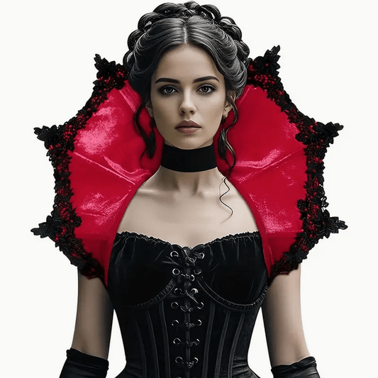 Elegant and Mysterious Victorian Gothic Vampire Collar Costumes - Gothic & Alternative Gift - Haunted