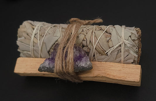 Energy Cleansing Essentials-Amethyst Crystals - Gothic & Alternative Gift - Haunted