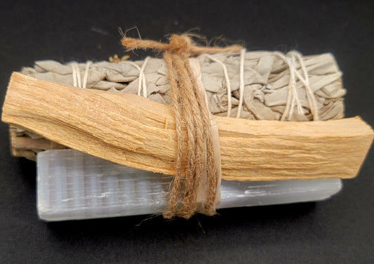 Energy Cleansing Essentials-Selenite Crystals - Gothic & Alternative Gift - Haunted