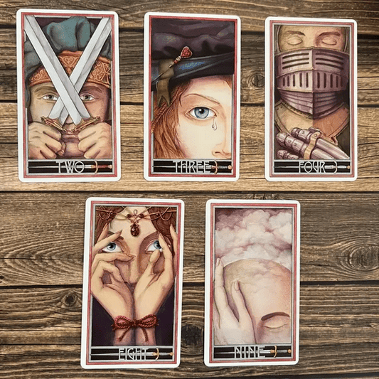 Erenberg Illuminating Tarot Card Deck Witch Supplies - Gothic & Alternative Gift - Haunted