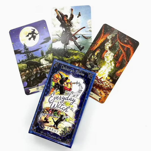 Everyday Witch Tarot Card Deck Witch Supplies - Gothic & Alternative Gift - Haunted
