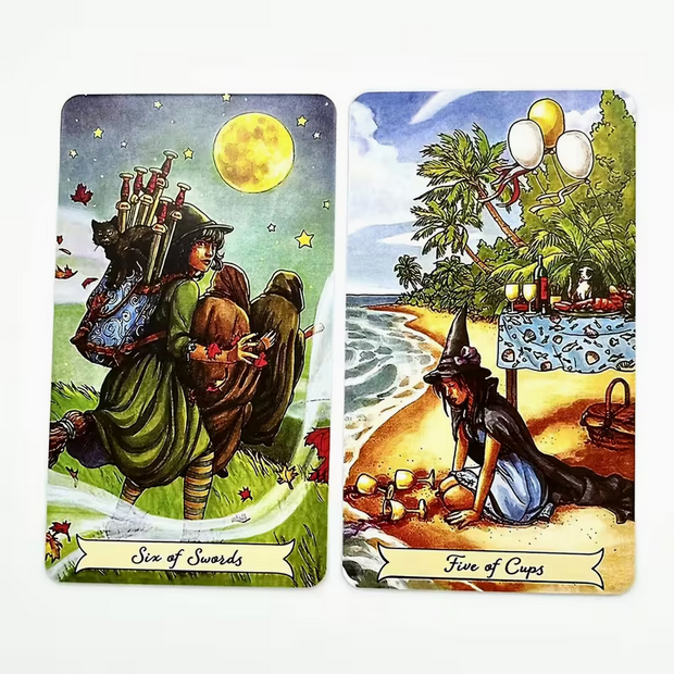 Everyday Witch Tarot Card Deck Witch Supplies - Gothic & Alternative Gift - Haunted