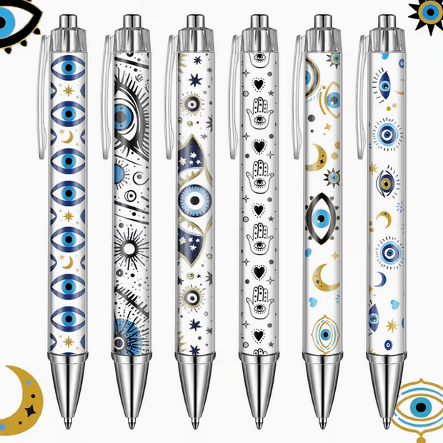 Evil Eye All Seeing Eye Ballpoint Pen Accessories - Gothic & Alternative Gift - Haunted