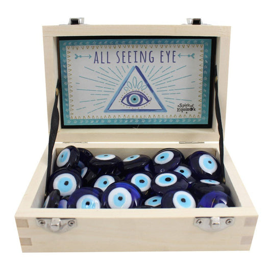 Evil Eye Hand Stone Protection Crystals - Gothic & Alternative Gift - Haunted