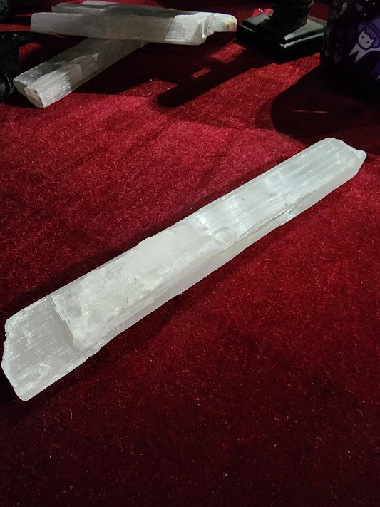 Extra Large Selenite Stick Crystals - Gothic & Alternative Gift - Haunted