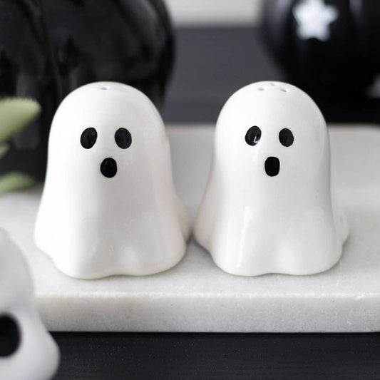 Ghost Salt and Pepper Shakers Cute and Spooky