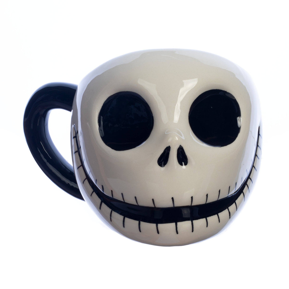 Disney Nightmare Before Christmas Jack Skellington Sculpted Ceramic Mug