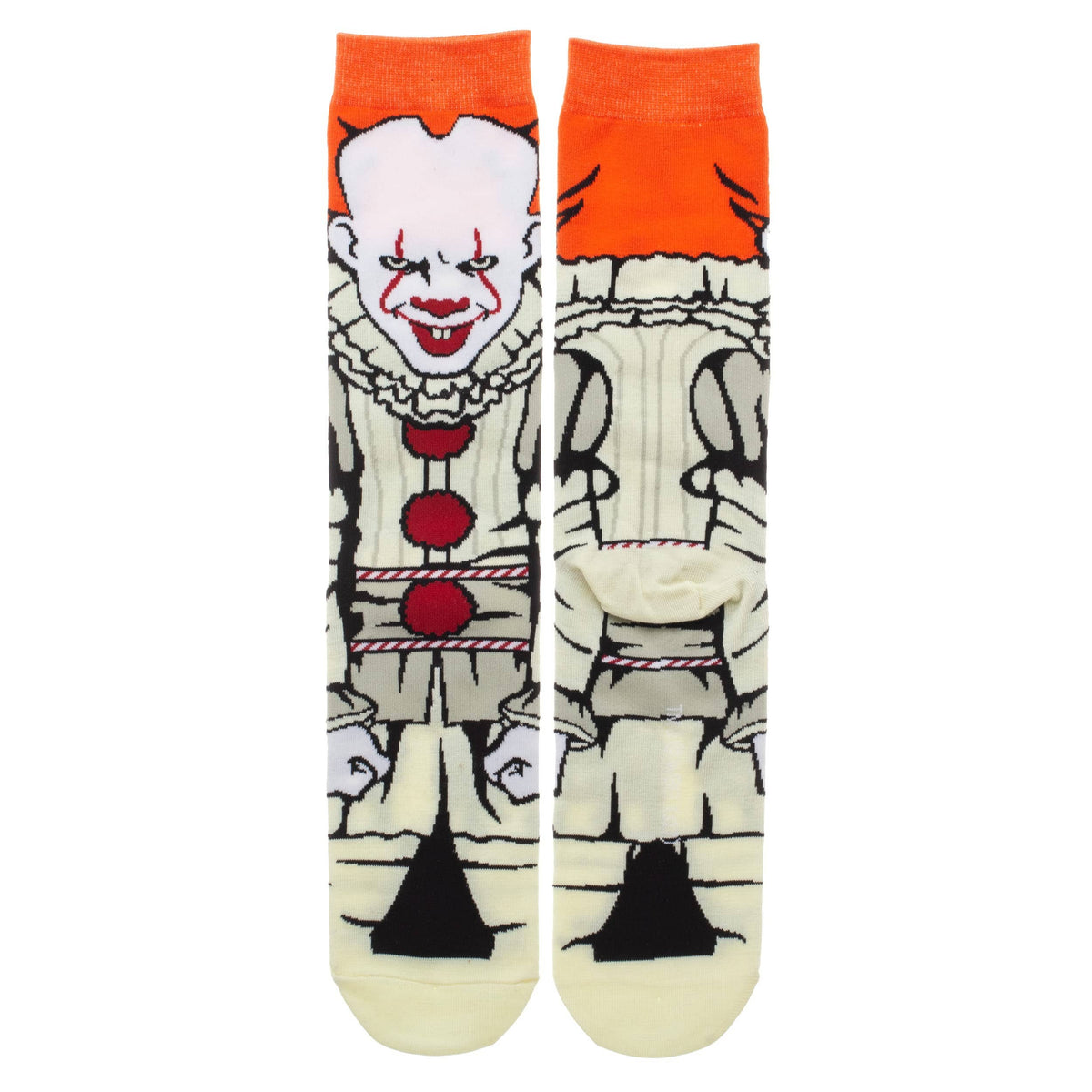 IT Pennywise Animigos 360 Men's Horror Character Crew Socks