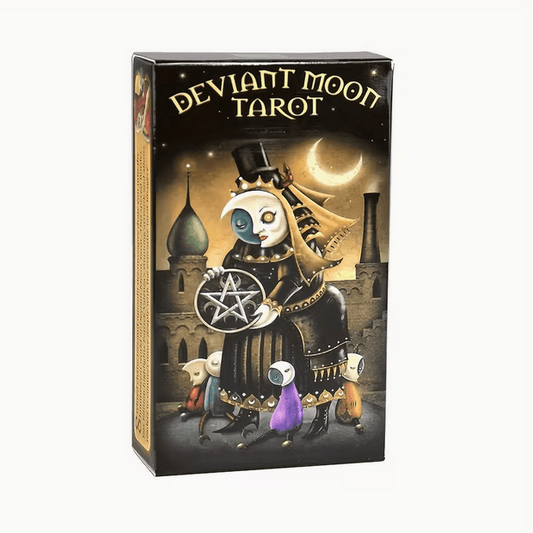 Fantasy Deviant Moon Tarot Card Deck Witch Supplies - Gothic & Alternative Gift - Haunted