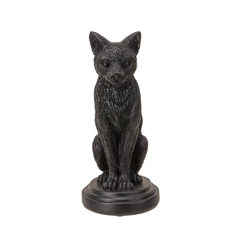 Faust's Familiear Haunted Mansion Cat Candle Holder Candles - Gothic & Alternative Gift - Haunted