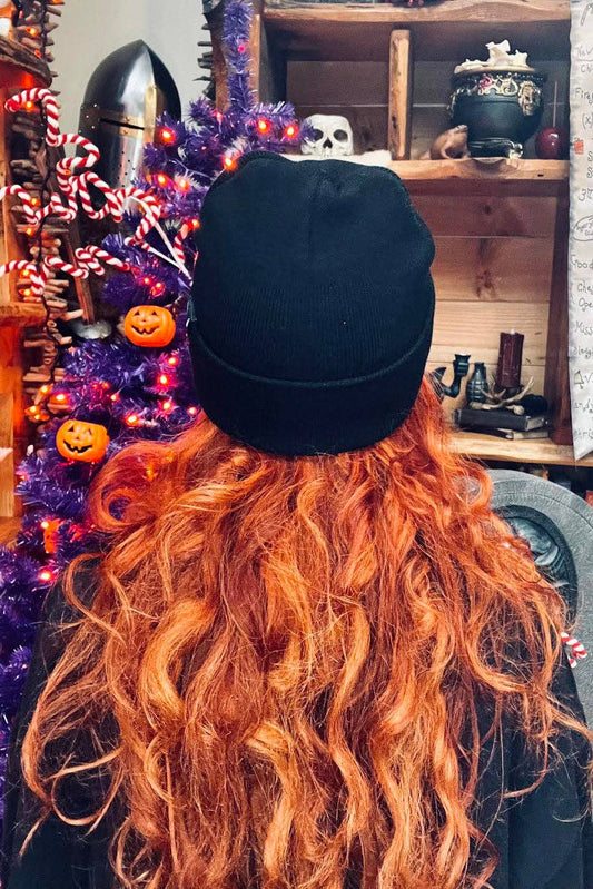 F*ck Off Beanie Clothing Accessories - Gothic & Alternative Gift - Haunted