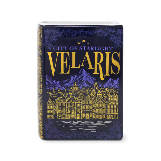 Velaris- Night Court  Large Book Shaped Vase