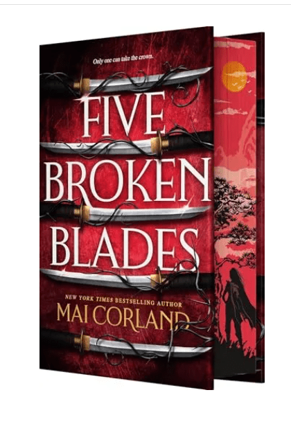 Five Broken Blades (The Broken Blades, Bk. 1) (Deluxe Limited Edition) Hardcover Fantasy Fantasy Romance Book - Gothic & Alternative Gift - Haunted