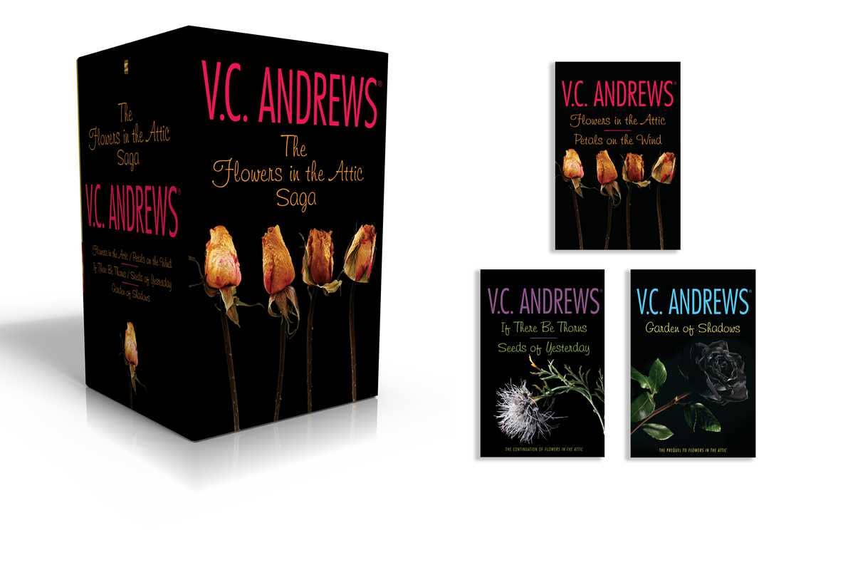 Flowers in the Attic Saga (Boxed Set) by V.C. Andrews: Paperback; 2064 pages / English Books - Gothic & Alternative Gift - Haunted