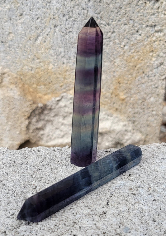 Fluorite Crystal Tower Crystals - Gothic & Alternative Gift - Haunted