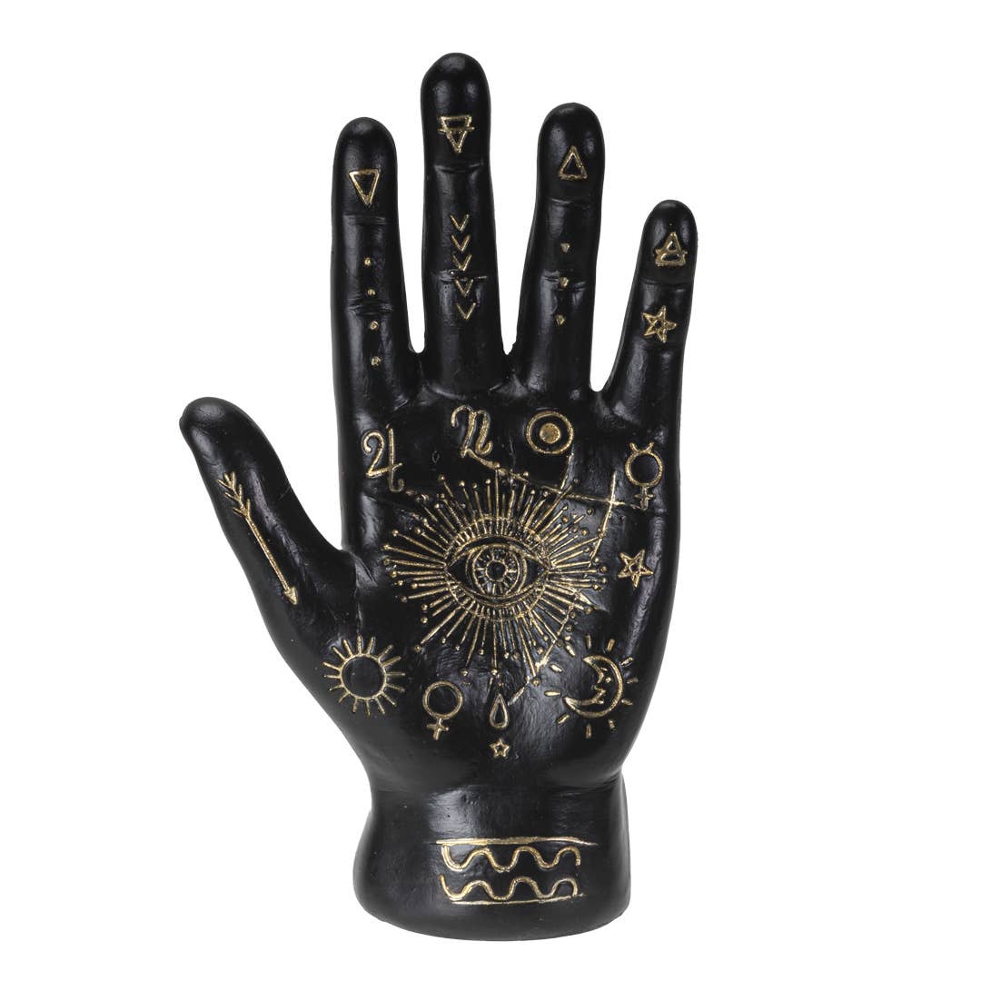 Fortune Teller Palm Hand Palmistry Witch Supplies - Gothic & Alternative Gift - Haunted