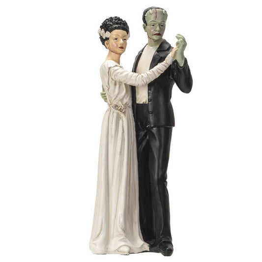 Frankenstein and Bride Dancing Statue statue - Gothic & Alternative Gift - Haunted