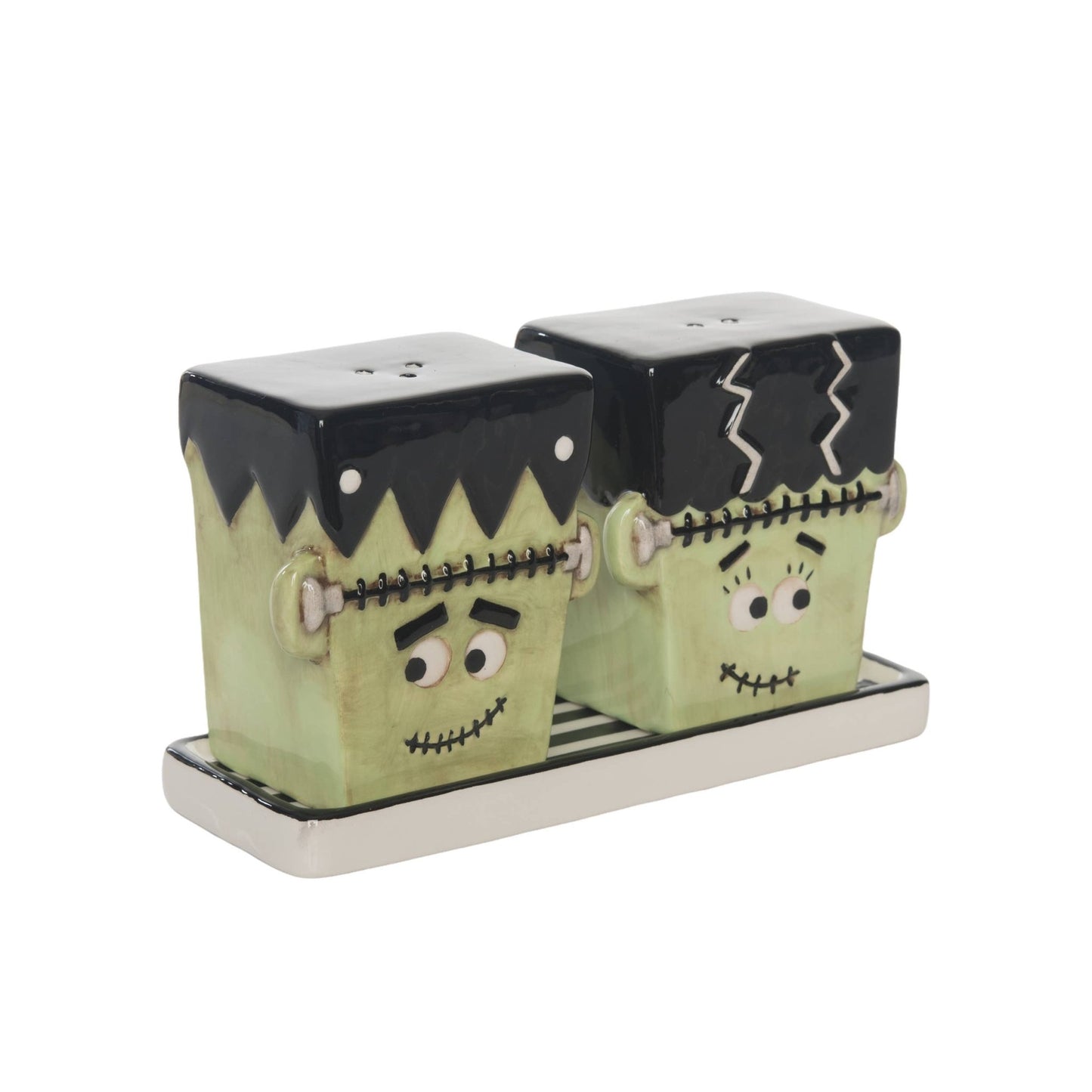 Frankenstein & Bride Shaker set Home Decor - Gothic & Alternative Gift - Haunted