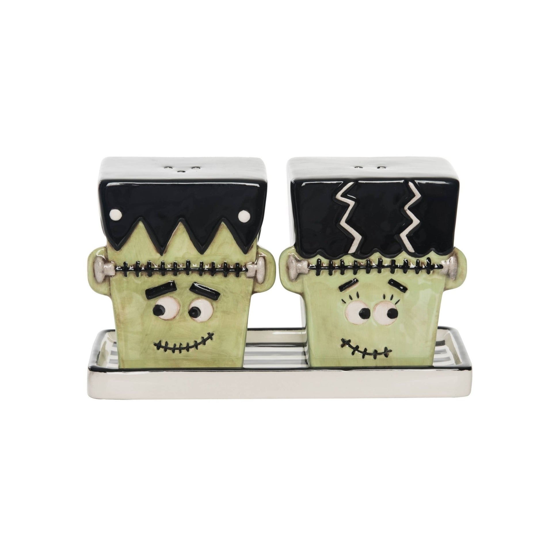 Frankenstein & Bride Shaker set Home Decor - Gothic & Alternative Gift - Haunted