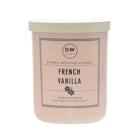 French Vanilla Large Glass Candle (Best Seller) Candles - Gothic & Alternative Gift - Haunted