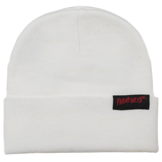 Friday the 13th Jason Glow-in-the-Dark Cuffed Knit Beanie Accessories - Gothic & Alternative Gift - Haunted