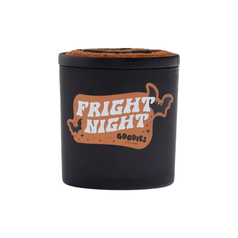 Fright Night Large Glass Candle Candles - Gothic & Alternative Gift - Haunted