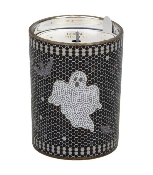 Fright Night Mosaic Ghost Candle Candles - Gothic & Alternative Gift - Haunted