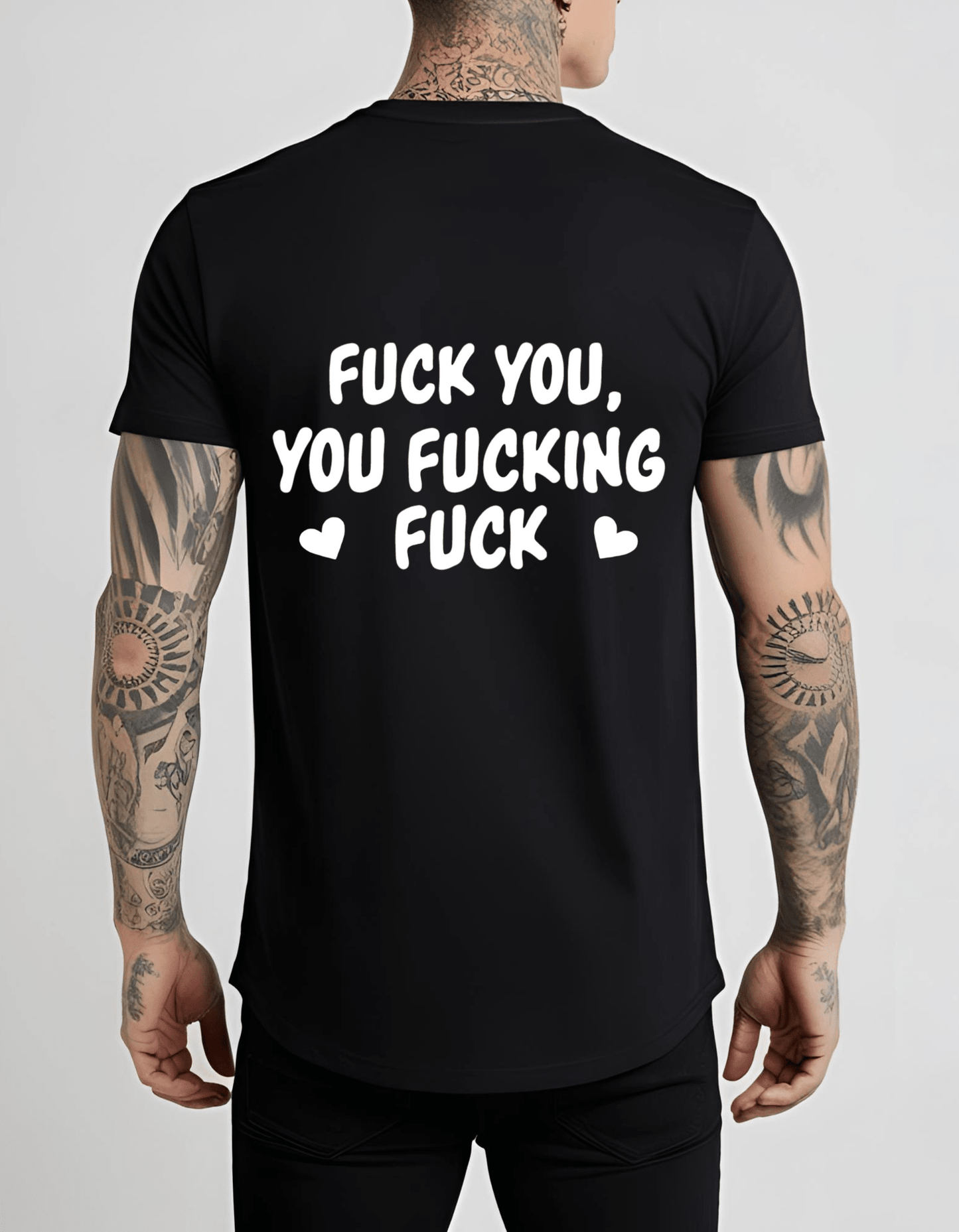 Fuck You, T-Shirt Clothing - Gothic & Alternative Gift - Haunted