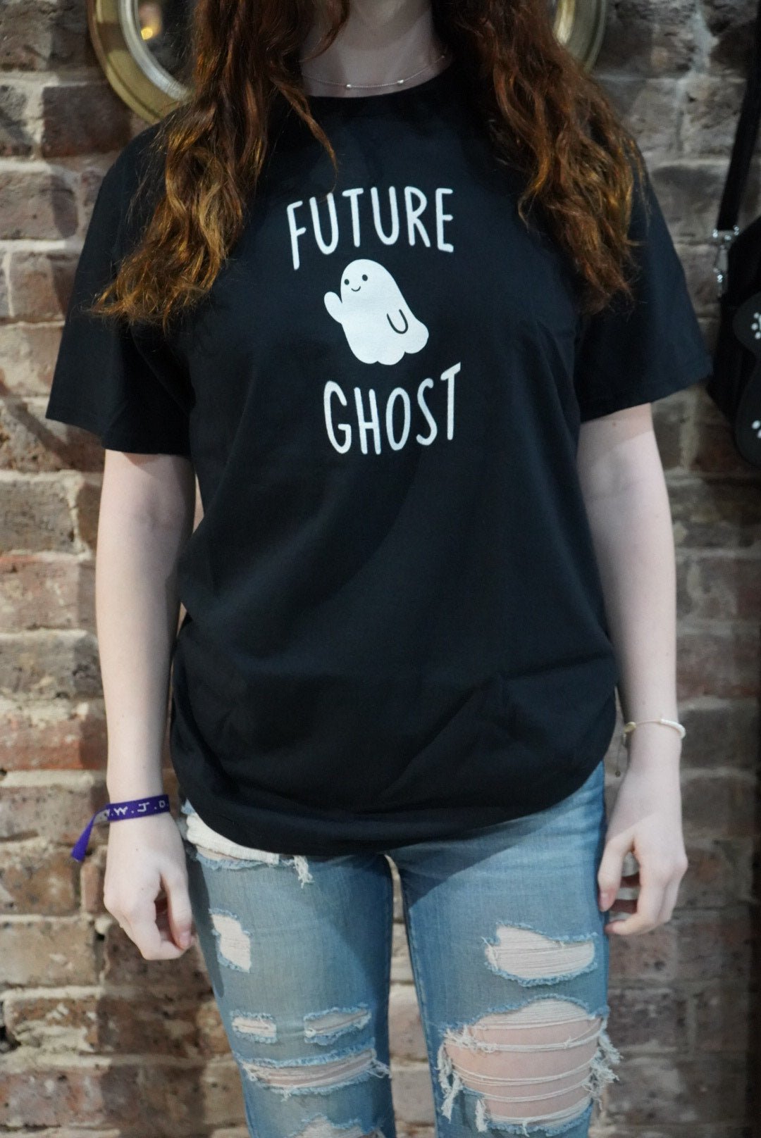 Future Ghost Gothic T-Shirt Clothing - Gothic & Alternative Gift - Haunted
