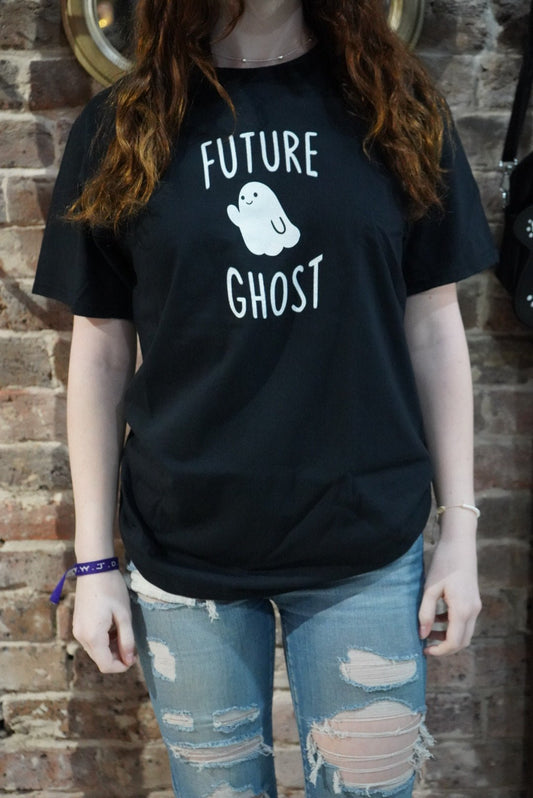 Future Ghost Gothic T-Shirt Clothing - Gothic & Alternative Gift - Haunted