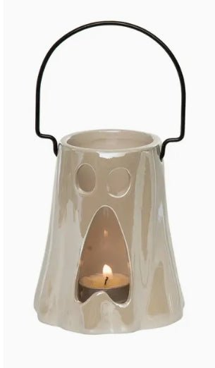 Ghost Candle Holder with handle CLEARANCE Candles - Gothic & Alternative Gift - Haunted