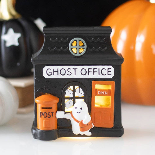 Ghost Office Halloween LED Light Up Decoration Holiday Craft and Decor - Gothic & Alternative Gift - Haunted