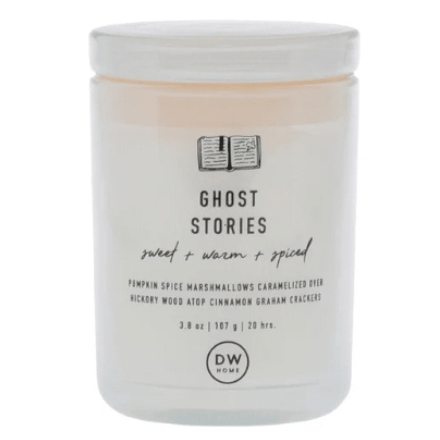 Ghost Stories - Mini Glass Candle Sweet, Warm, Spiced Candles - Gothic & Alternative Gift - Haunted