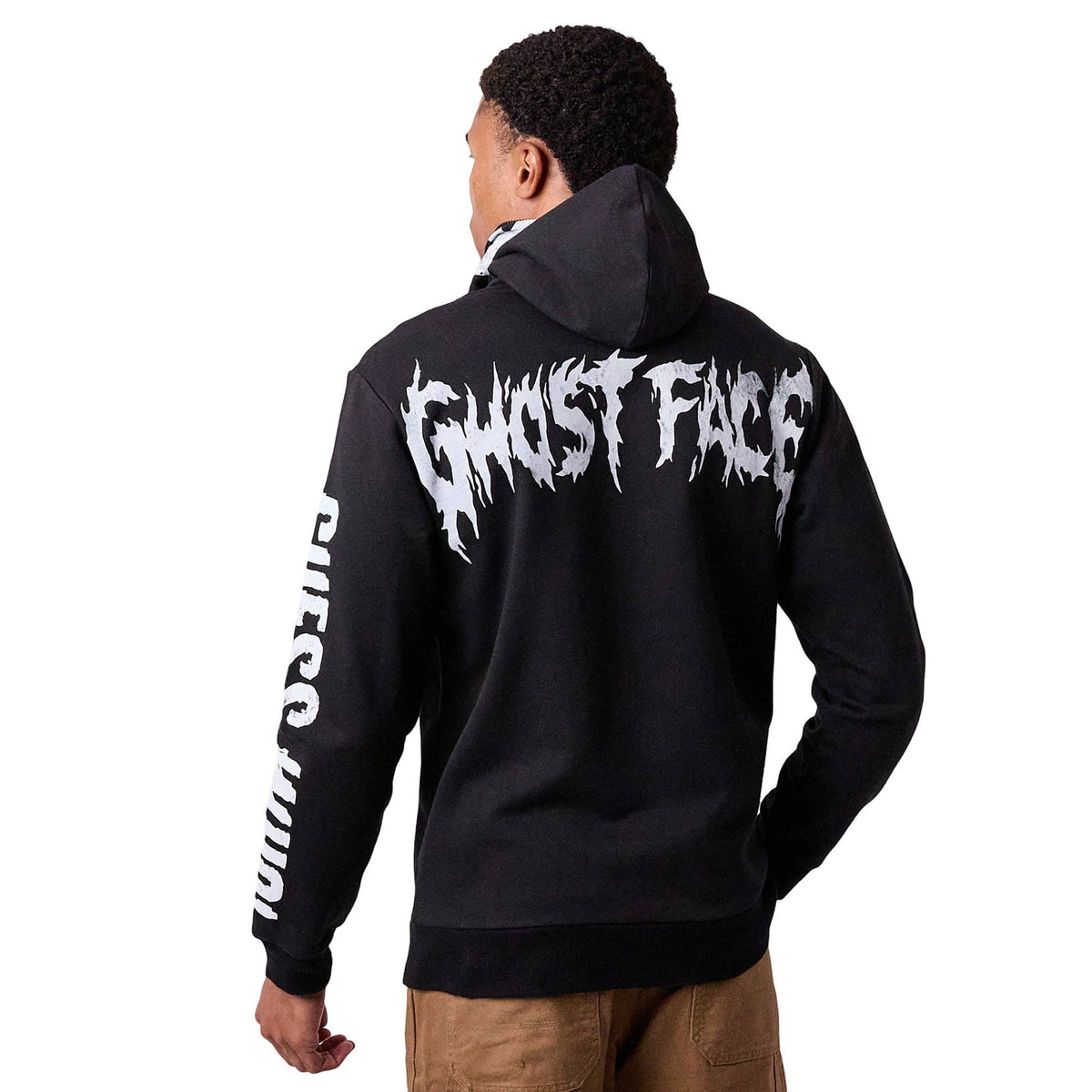 Ghostface Men's Full-Zip Cosplay Hoodie: XXL Accessories - Gothic & Alternative Gift - Haunted