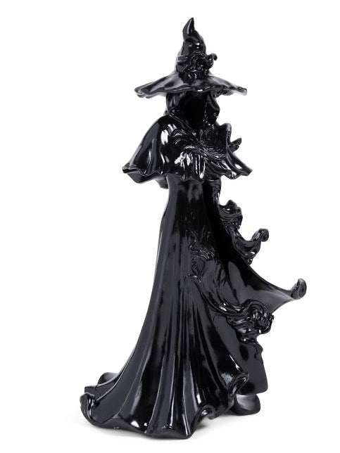 Ghostly Black Large Witch Home Decor - Gothic & Alternative Gift - Haunted