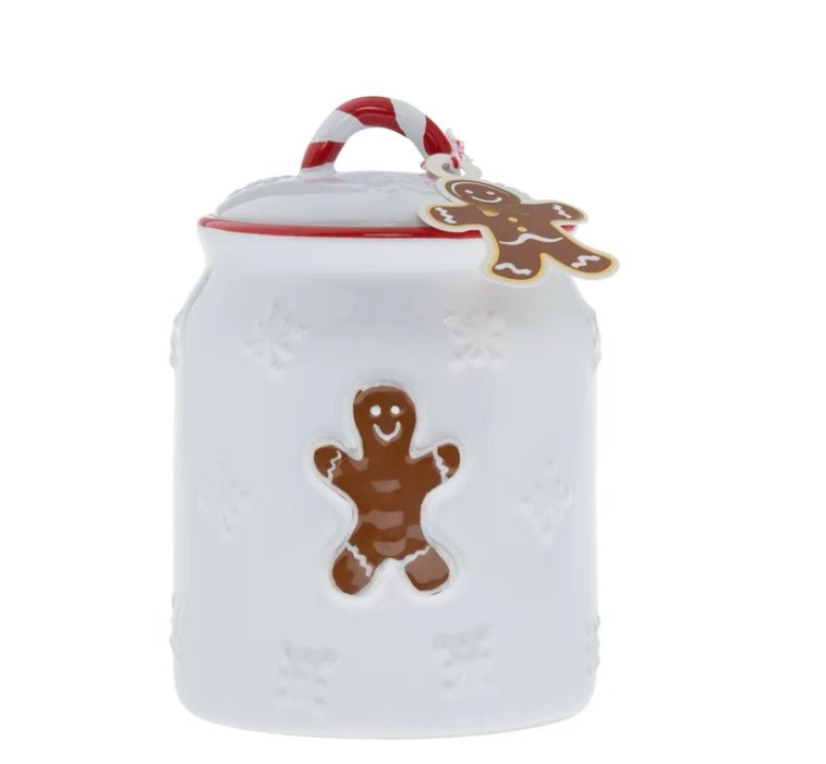 Gingerbread Spice Gingerbread Man Icon Ceramic Candle Christmas Holiday Candles - Gothic & Alternative Gift - Haunted