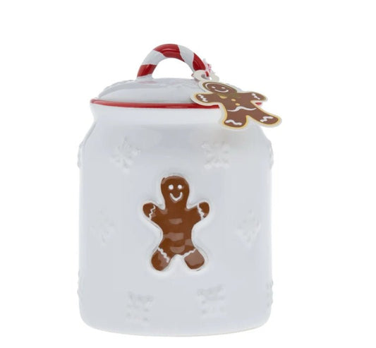 Gingerbread Spice Gingerbread Man Icon Ceramic Candle Christmas Holiday Candles - Gothic & Alternative Gift - Haunted