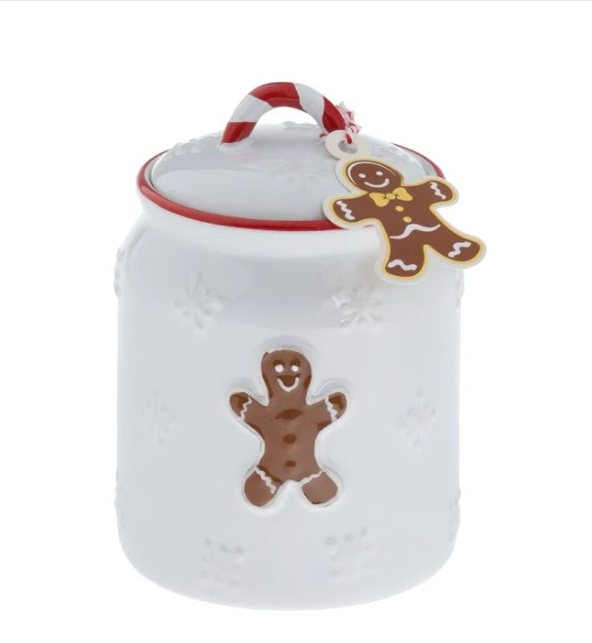 Gingerbread Spice Gingerbread Man Icon Ceramic Candle Christmas Holiday Candles - Gothic & Alternative Gift - Haunted