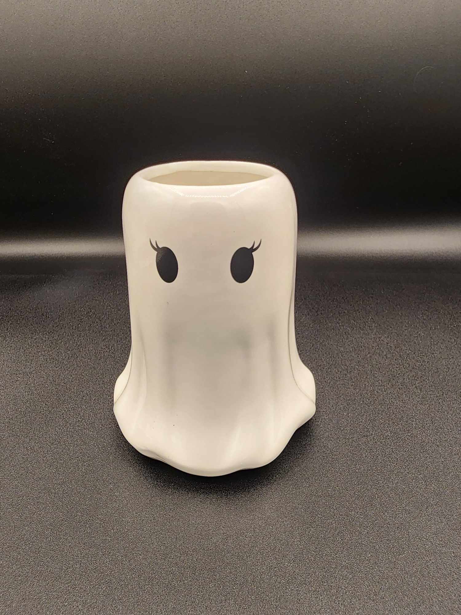 Girly Ghost Candle -Caramel Popcorn DW Candles - Gothic & Alternative Gift - Haunted