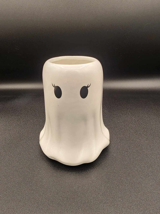 Girly Ghost Candle -Caramel Popcorn DW Candles - Gothic & Alternative Gift - Haunted