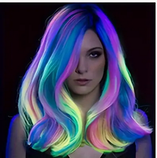 Glow In The Dark Hair Extensions Costumes - Gothic & Alternative Gift - Haunted