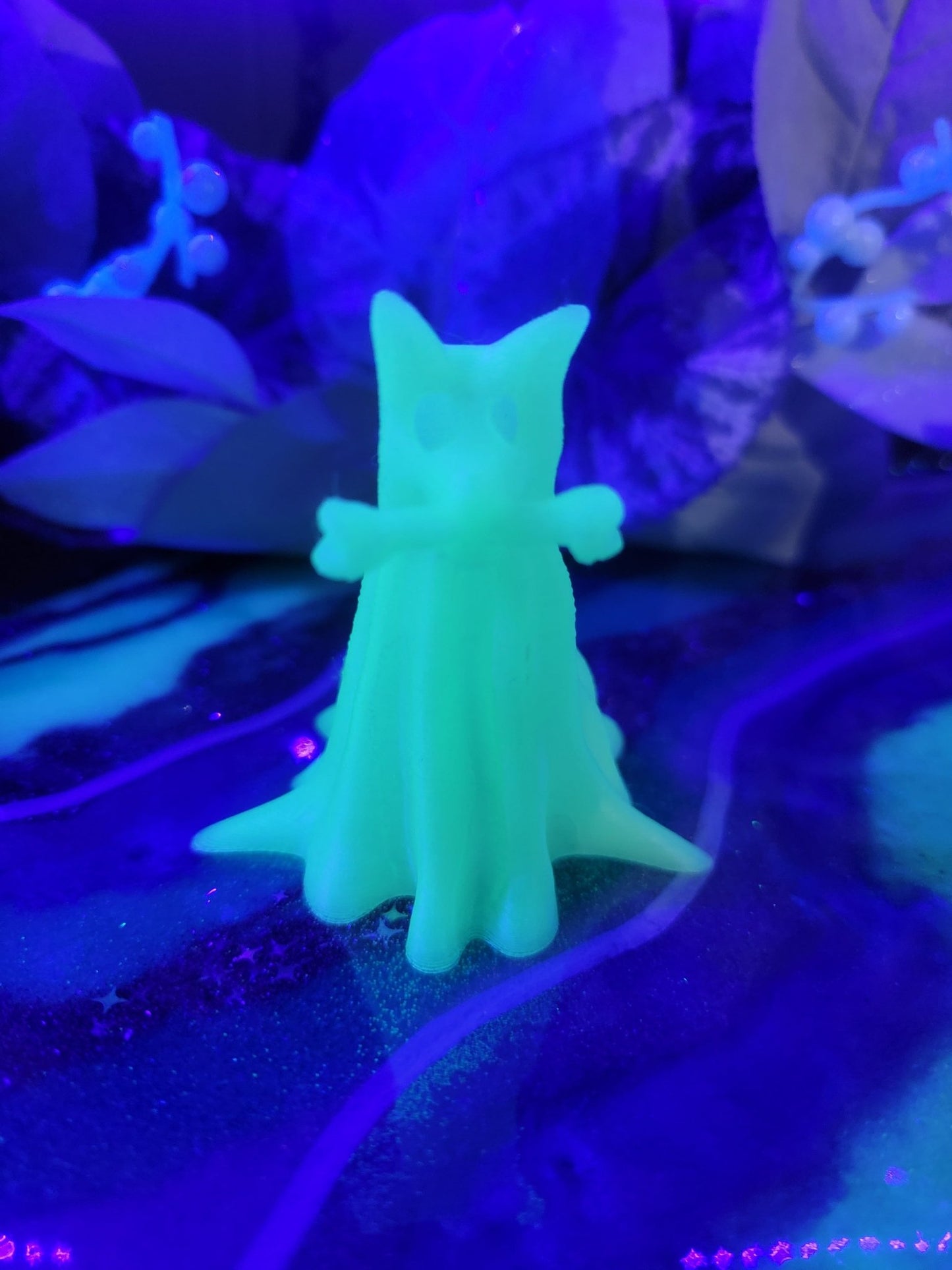 Glowing Ghost Dogs Home Decor - Gothic & Alternative Gift - Haunted