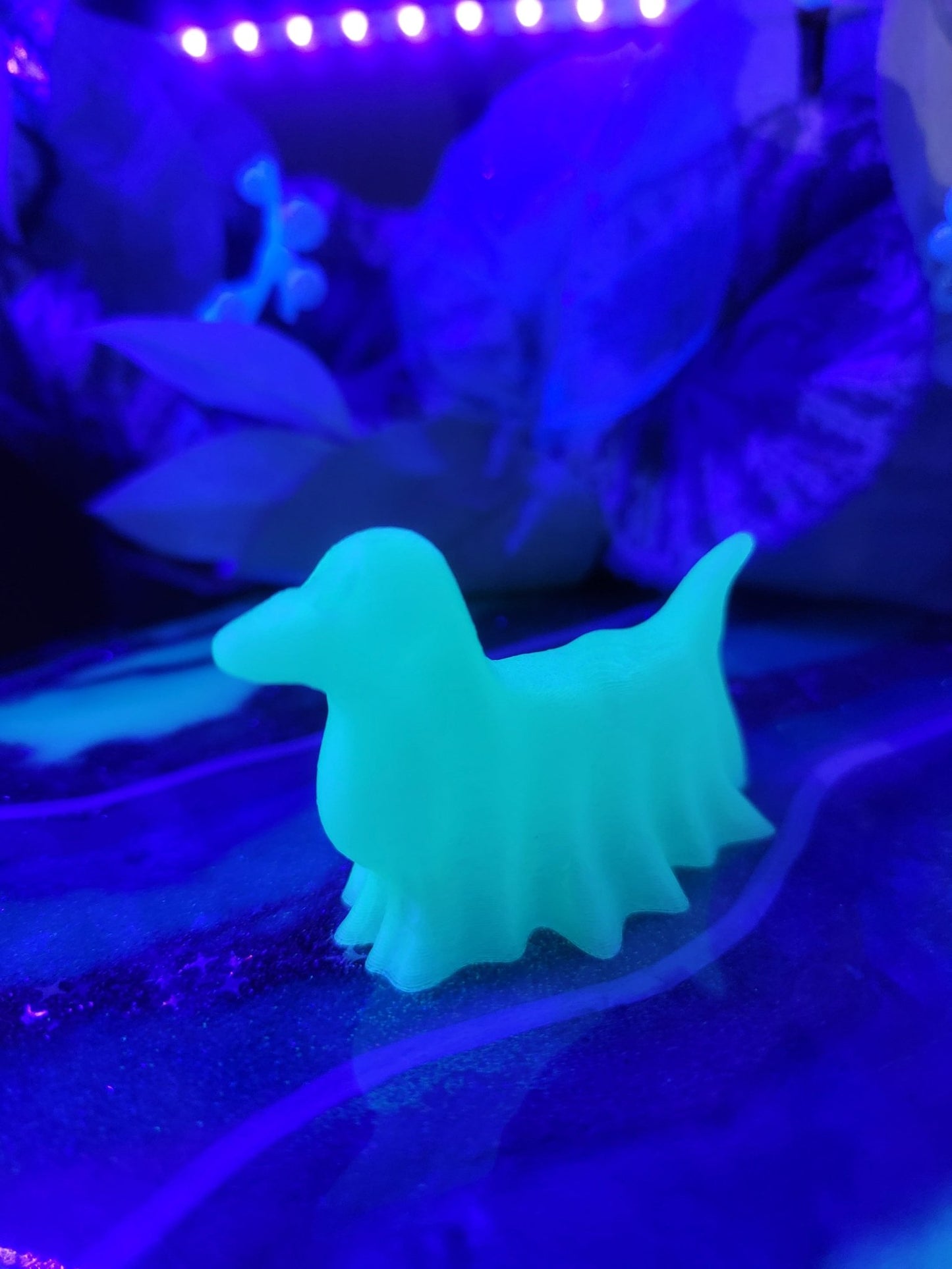 Glowing Ghost Dogs Home Decor - Gothic & Alternative Gift - Haunted